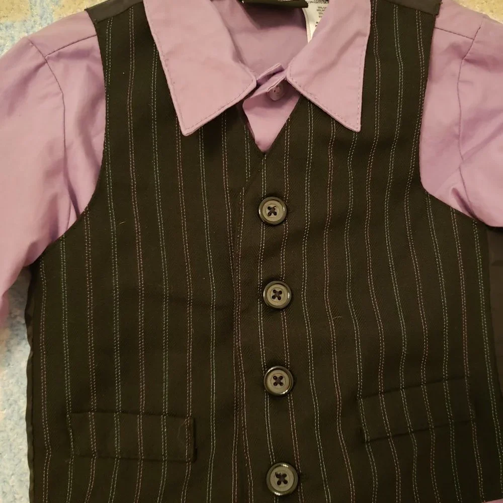 TFW purple and black Baby Suit - 18 months - Picture 3 of 6